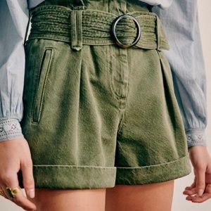 Sezane Rome shorts, size 36/2-4